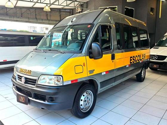 FIAT DUCATO 2.3 MINIBUS TETO ALTO 16V TURBO DIESEL 3P MANUAL